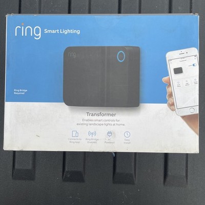 Ring 5AT1S9-BNE0 Smart Lighting Low Voltage Lighting Transformer - Black