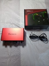 Focusrite Scarlett Solo 4th Gen USB Audio Int...
