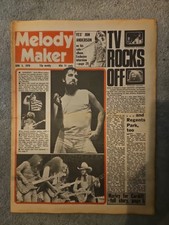 Melody Maker June 5th 1976 The Who Cover