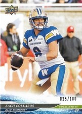 2025 Upper Deck UD CFL Pick Complete Your Set 1-100 Base Gold Parallel 🔥🏈🔥