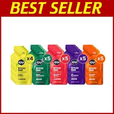 Dairy-Free  Energy Gel Pack, 24 Assorted Fruity Flavors