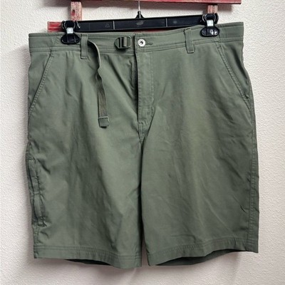 Gerry Weber Green Flat Front Shorts