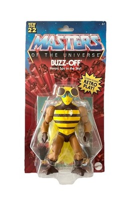 Masters of the Universe Origins BUZZ-OFF Action Figure MOTU Retro Play