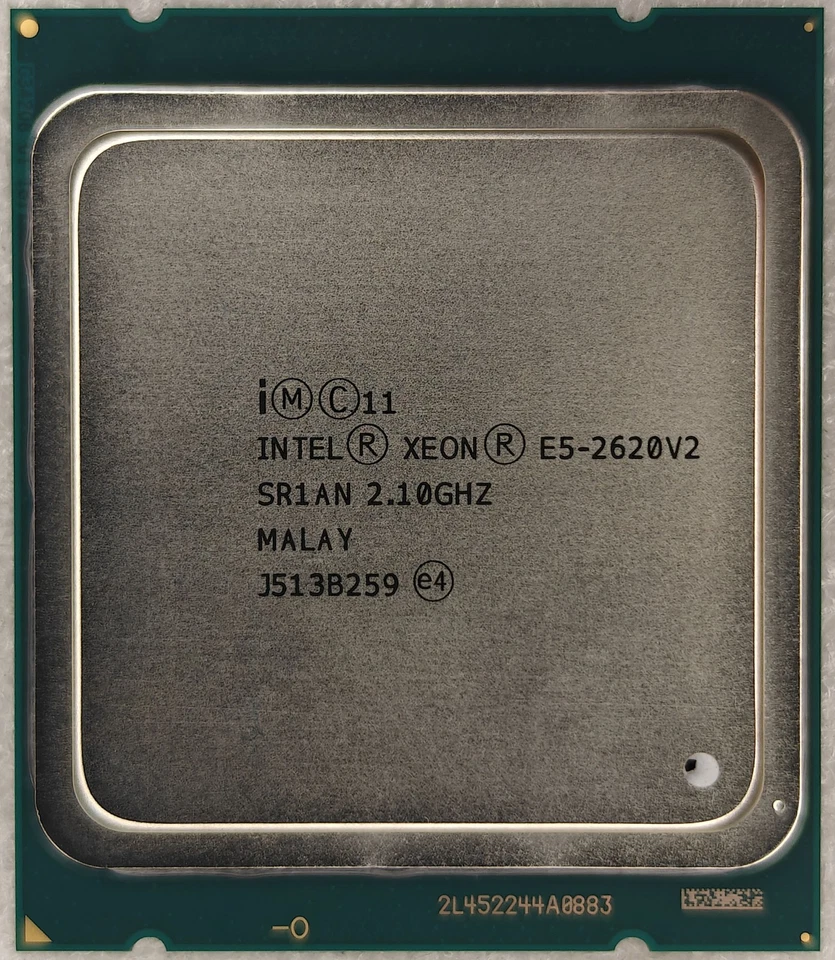 Intel Xeon E5-2620 V2 SR1AN Server Prozessor 2.10GHz 6-Core LGA2011 80W - Bild 1 von 2