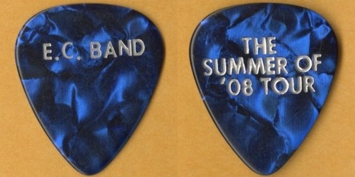 Eric Clapton 2008 Summer concert tour collectible Guitar Pick - NO FAKES HERE