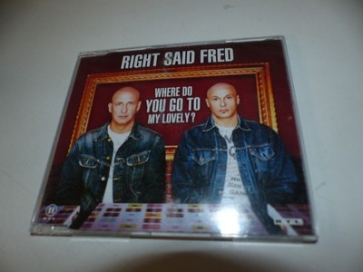 CD  Right Said Fred   Where Do You Go To My Lovely?