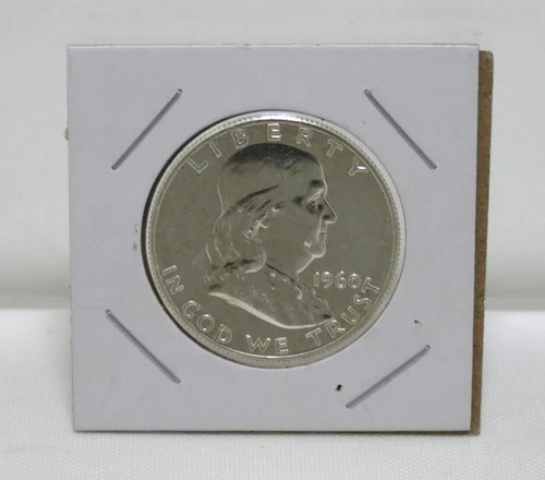 1960 Benjamin Franklin Half Dollar Proof - 90% Silver - Uncirculated
