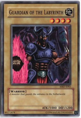 Yugioh - Guardian of the Labyrinth MRD-083 Unlimited - Metal Raiders