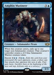 Amphin Mutineer #143 Commander LCC Rare MTG