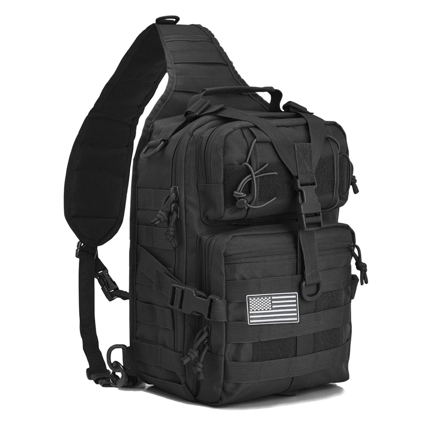 Tactical Sling Bag Military Assault Rucksack Backpack Chest Pack