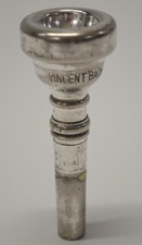 USED VINCENT BACH CORP. NEW YORK 7C CORNET MOUTHPIECE