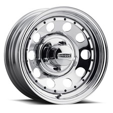 Blem Wheel - Unique 96 Modular Rim 15x10 5x120.65 Offset -44 Chrome Blem Wheel - Unique 96 Modular Rim 15x10 5x120.65 Offset -44 Chrome