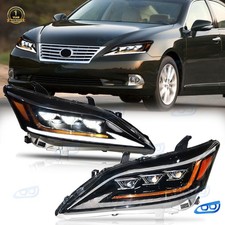 LED Triple Headlights Headlamps Assembly For LEXUS ES350 ES240 2006-2012