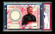 2023 Topps Eccellenza F1 Reliquia Valtteri Bottas Red Patch #03/10 PSA 10 Gem!