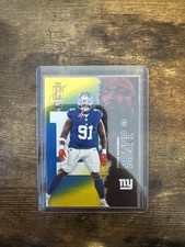 Darius Alexander Blue Yellow parallel RC Rookie Card NY New York Giants. rookie card picture
