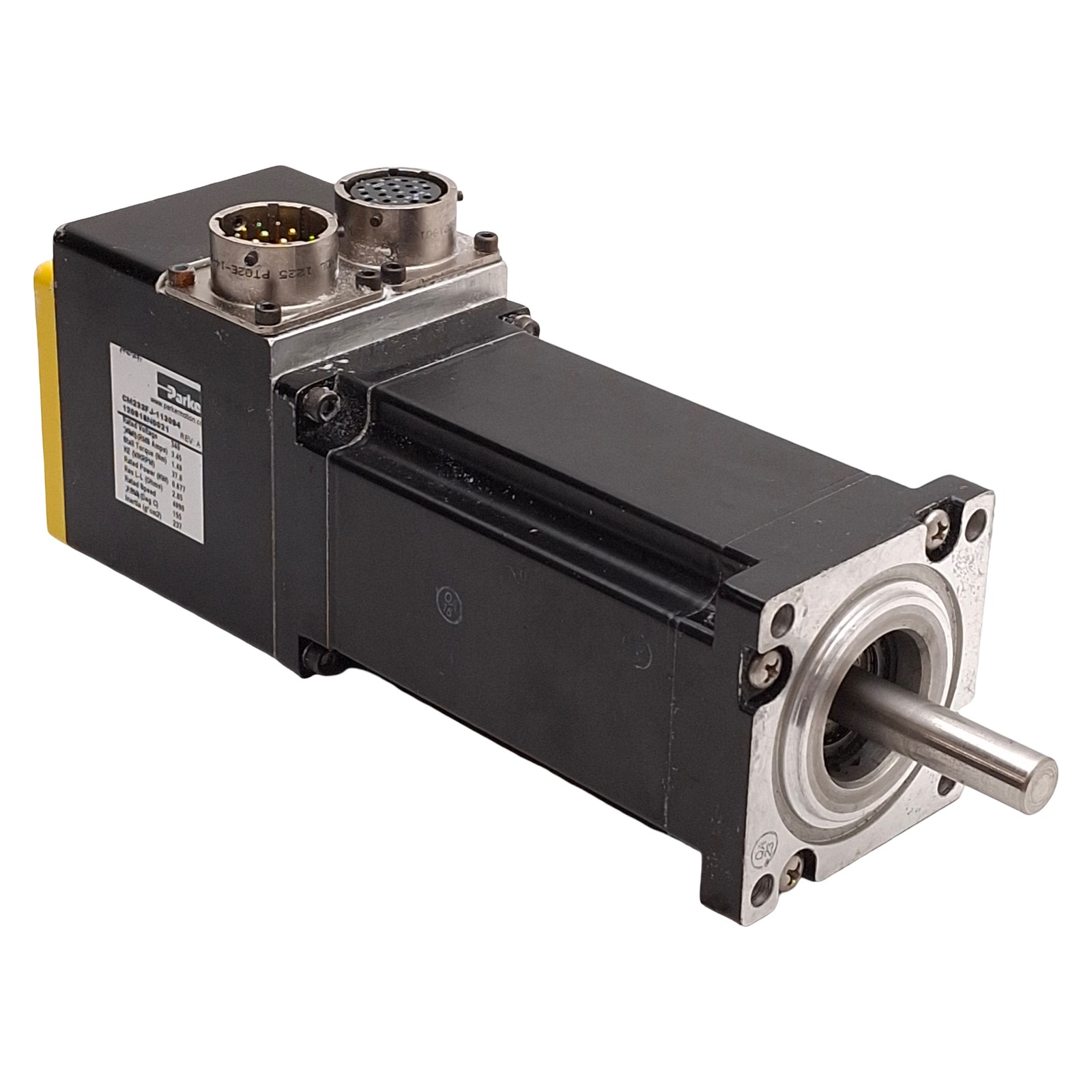 Parker CM233FJ-113094 Servo Motor, 0.677kW, 4990rpm, 1.49Nm, 340VDC Bus, NEMA 23