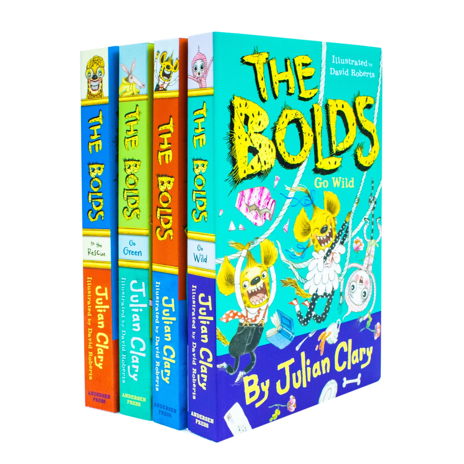 The Bolds Series Collection 4 Books Set By Julian Clary (The Bold | Julian Clary