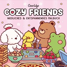 Cozy Friends Malbuch für Erwachsene, Teenage...