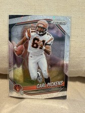 Panini LASER PRIZM Parallel Carl Pickens #152 Bengals 2025 NFL Football Card