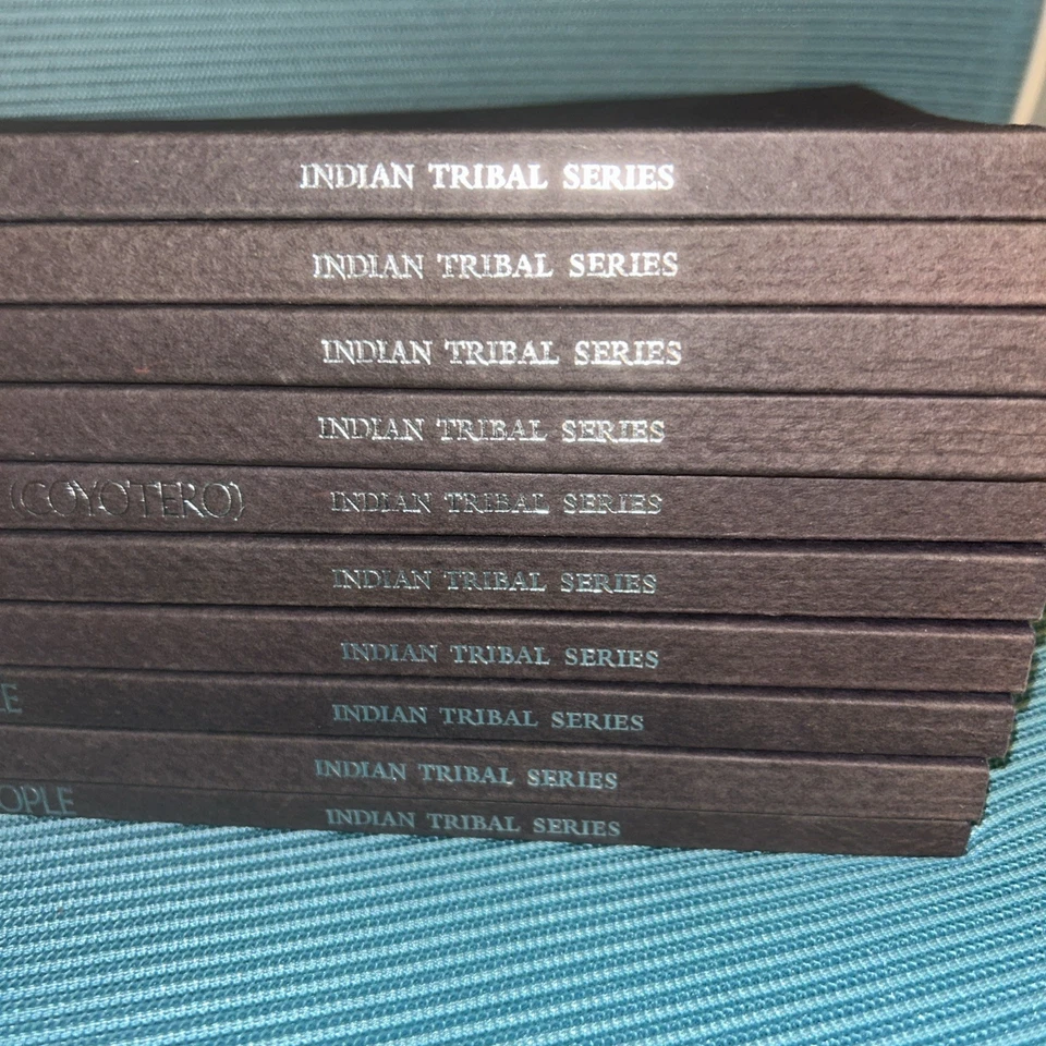 Set Of 10 Indian Tribal Series Signed And Numbered Paperback Signed Number 1972 - Image 2 of 4