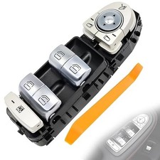 Power Window Switch Front Driver Side Fit for C300 C350E C43 C63 GLC300 -Black