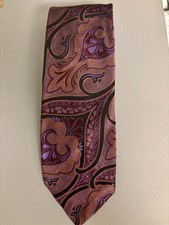 Robert Talbott Seven Fold tie, Purple Paisley