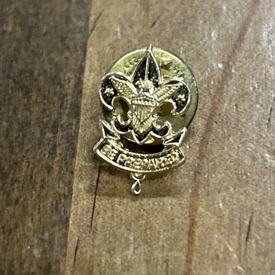 Boy Scouts First Class Rank Badge Pin BSA Pin Be Prepared Pat 1911 Vintage