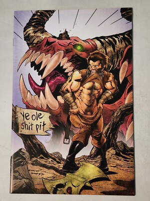 Barbaric #3 Tim Seeley Black Bag Variant Cover 2021 Vault Comics