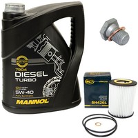 MotoröL ÖLfilter SH426L 5W40 5 Liter ÖLablassschraube FüR BMW 7Er E65 740D
