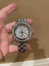 Breitling Super Avenger II A13371 MOP Diamond Automatic Men's Watch 3