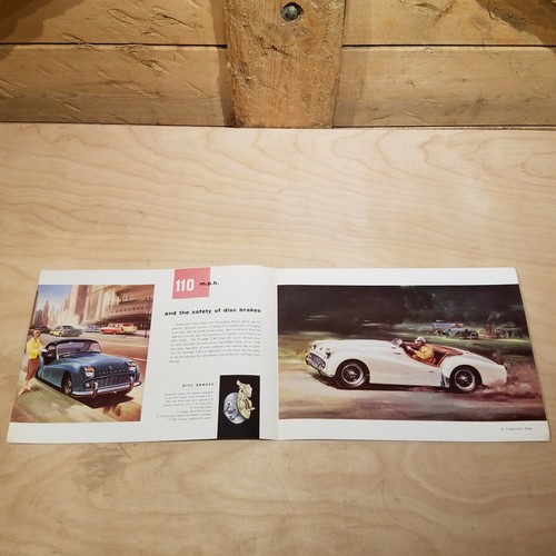 Triumph T. R. 3 Sports 1958 Sales Brochure Original England - Swanky Barn - Picture 6 of 12