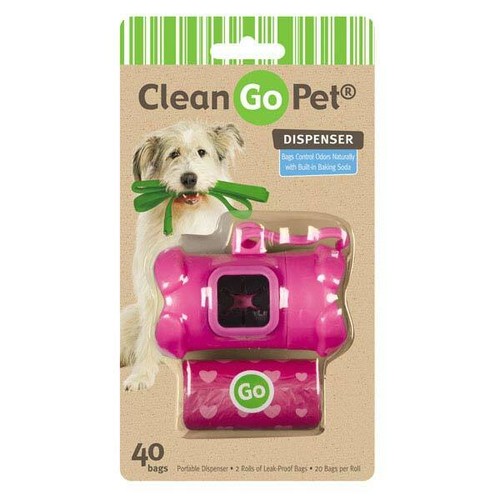 Porta sacchetti rifiuti cani clip su dispenser a forma di osso scegli colore e modello 40 ct - Foto 4 di 10