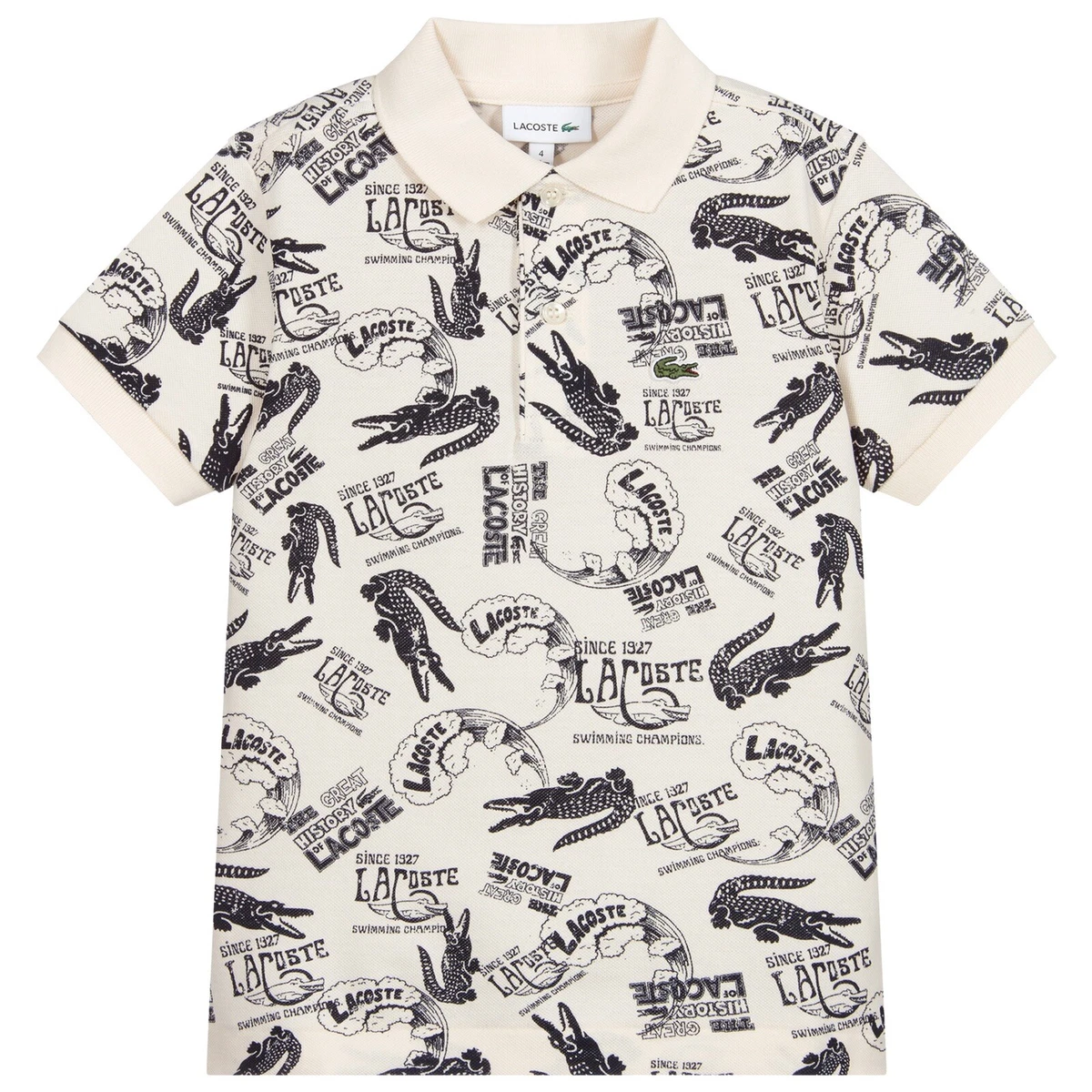 Polo lacoste avec crocodile sales