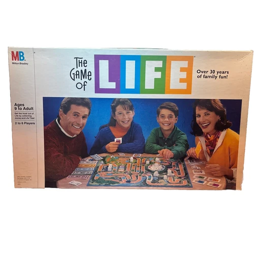Vintage 1991 The Game of Life Board Game by Milton Bradley Family Fun