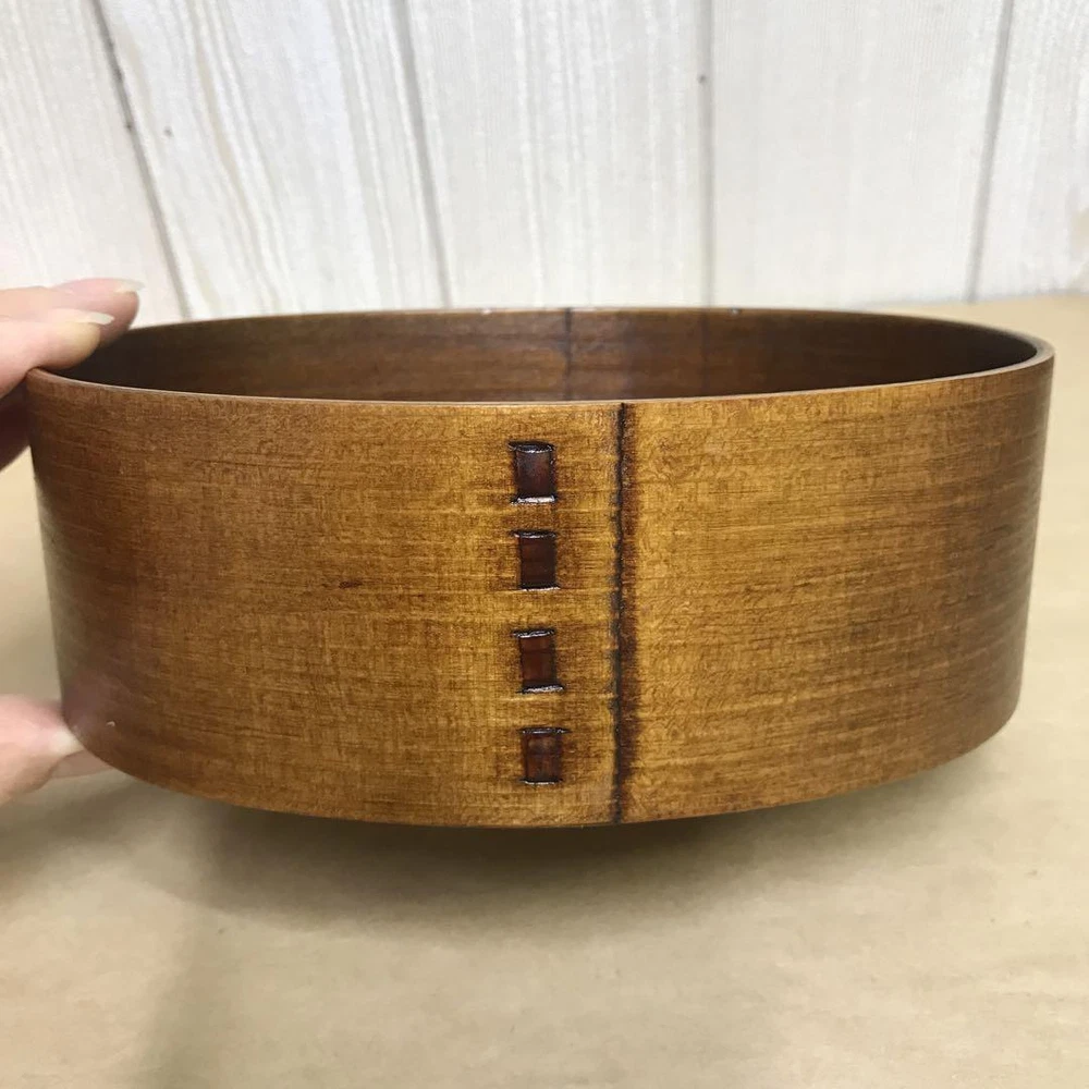 Magewappa Bento Box - 700ml Wooden Lacquer Finish with Band Magewappa Bento Box - 700ml Wooden Lacquer Finish with Band