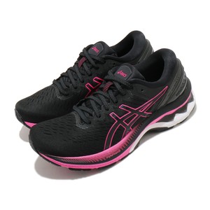 asics gel kayano 27 black pink
