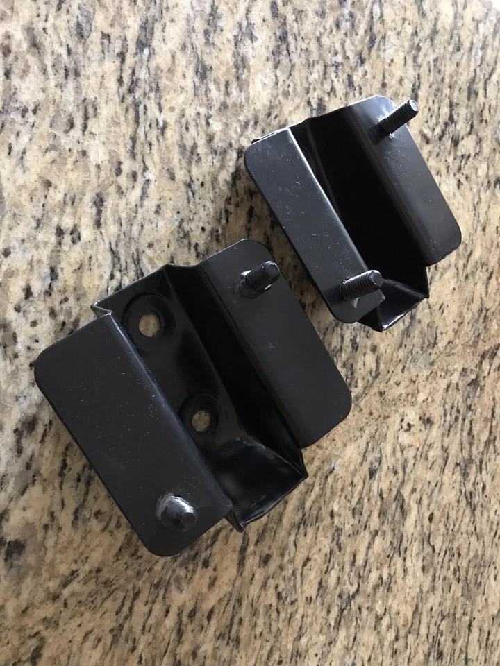 Soportes de montaje de parachoques trasero AMC AMX Javelin 1968-72 con recubrimiento en polvo Foto 2 de 2