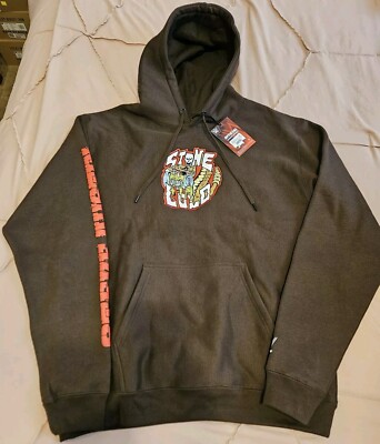 WWE X STONE COLD STEVE AUSTIN Thick Heavy Hoodie HELL YEAH Red