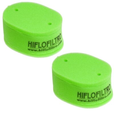HiFlo Two-Pack Air Filters For Kawasaki VN750A Vulcan (93-06) & VN1500A/B (87-95)