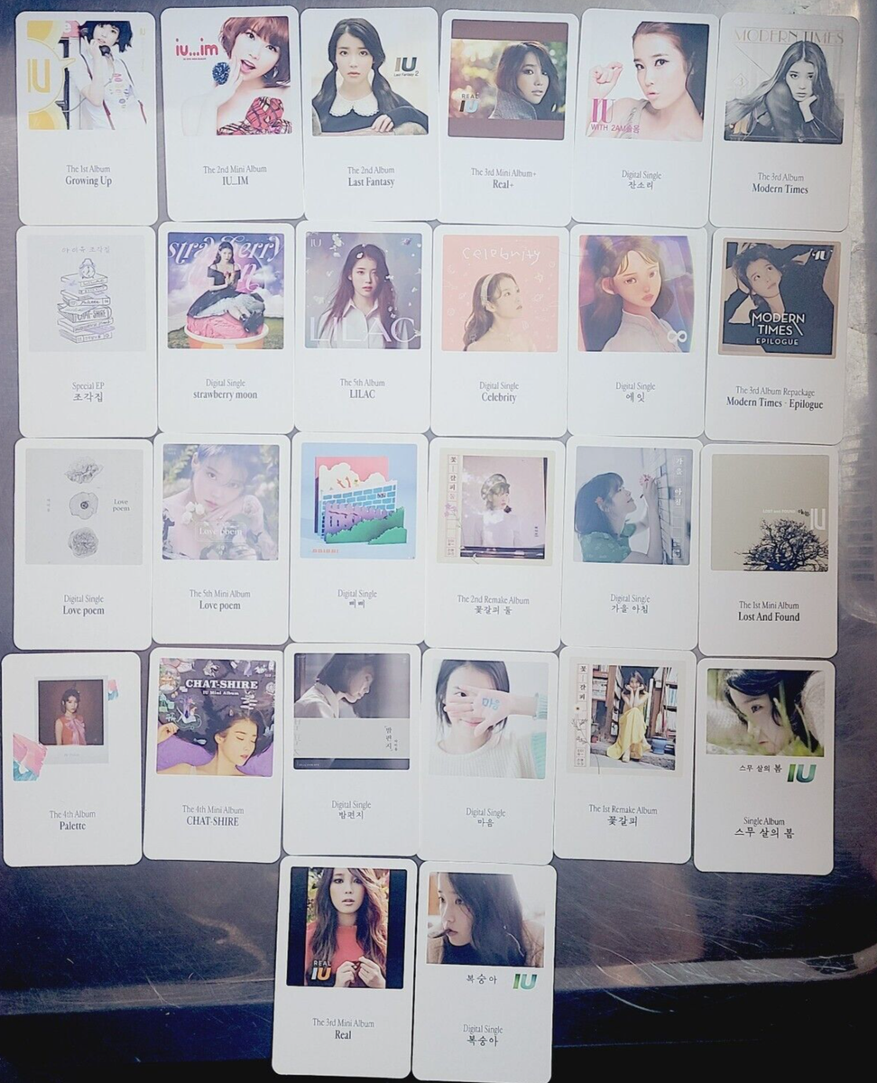 IU Photocard Set 