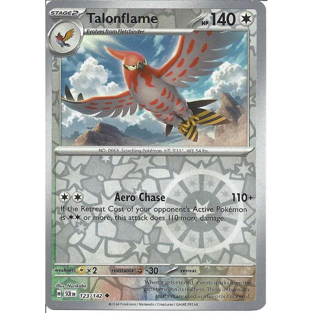 POKÉMON PTCG SV07: Stellar Crown 057/142 Slowpoke Reverse Holo