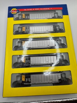 N Scale - Athearn - 10462 - American Electric Power Services BethGon Coal Porter