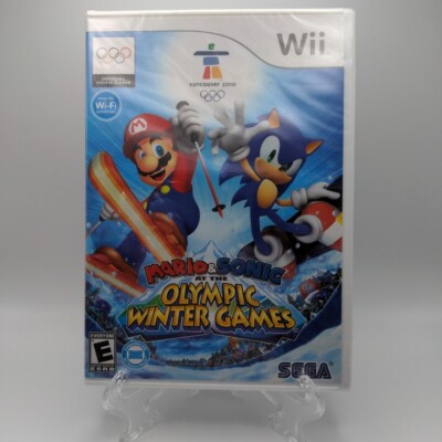 BRAND NEW Mario & Sonic Olympic Winter Games Vancouver 2010 Nintendo Wii CIB