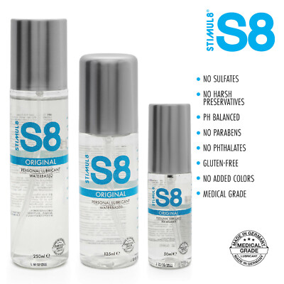 Stimul8 S8 Lube Water Based Water Based Lubricant High Quality Original
