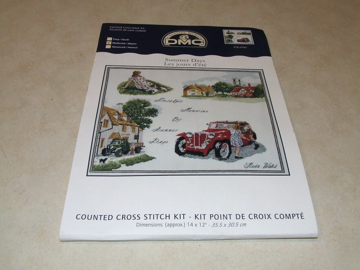 DMC Creative World- Counted Cross Stitch Kit - Summer Days