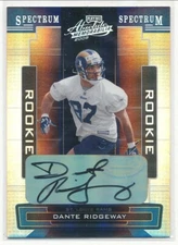 2005 Absolute Dante Ridgeway RC Auto Spectrum Silver /150
