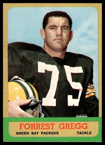 1963 Topps Forrest Gregg Green Bay Packers #89