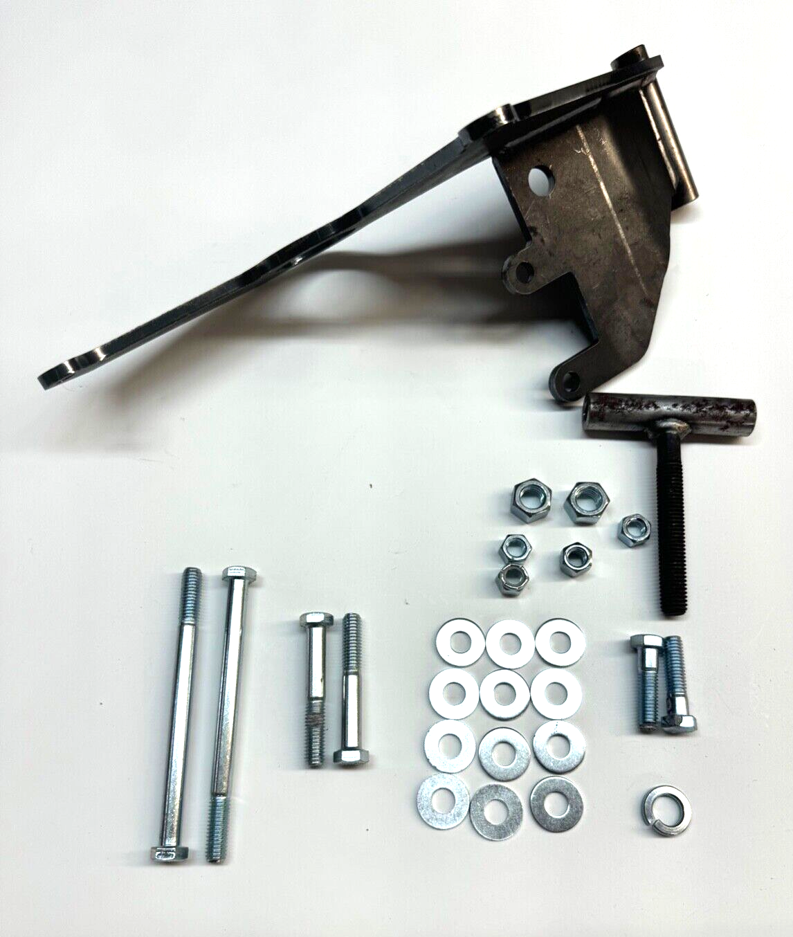 SBC Small Block Chevy A/C Air Compressor Bracket Driver Side Long Water ...