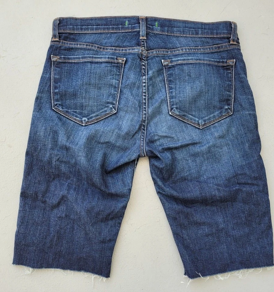 J Brand Monaco Jean шорты женщин размер 29 манжеты джинсовой ткани синий  - Изображение 3 из 4