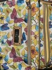 RELIC Colorful Butterfly Print Crossbody Bag Purse